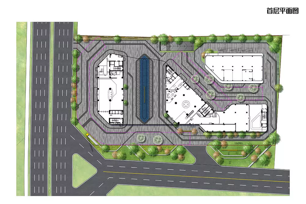 廣州吉谷企業總部景觀設計